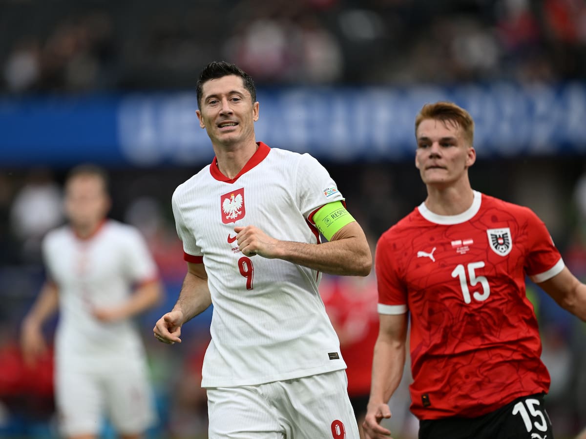 La Polonia de Lewandowski cae ante Austria y se empieza a despedir de la Eurocopa 2024