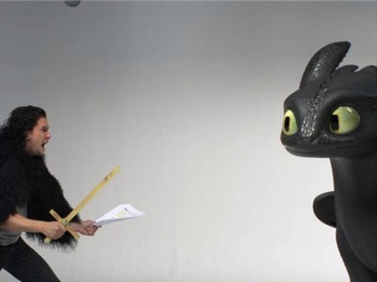 La interrumpida audición de Kit Harington para «Cómo entrenar a tu dragón 3»