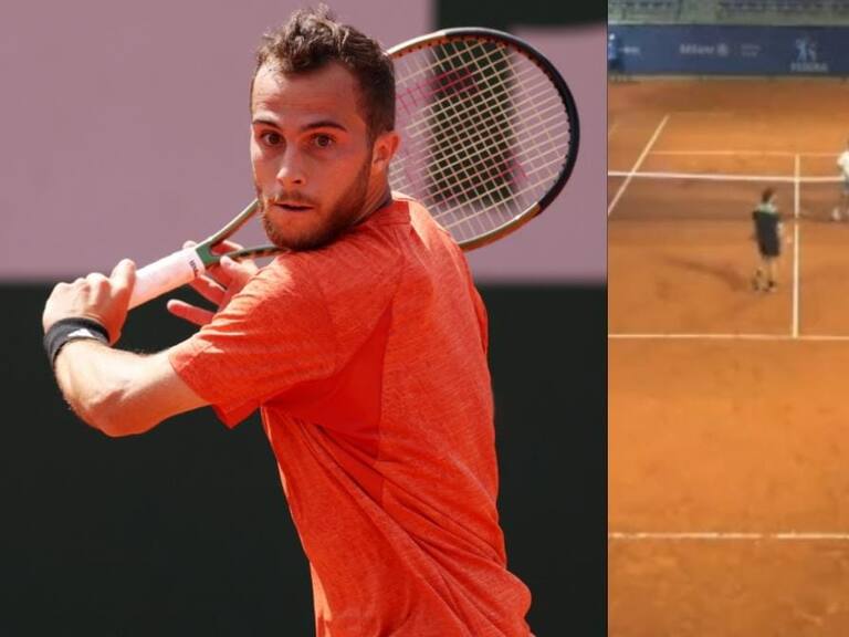 Tenista francés Hugo Gaston protagoniza insólita actitud antideportiva en el Challenger de Verona