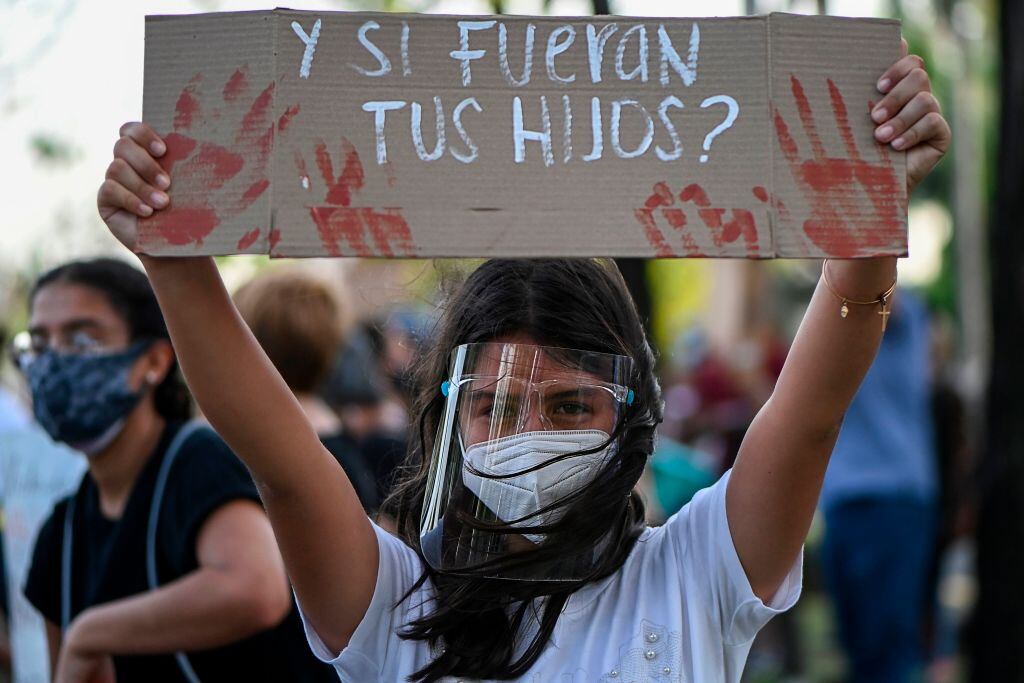 Manifestación contra los abusos a niños en Panamá