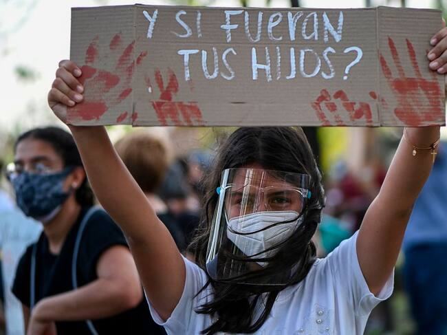 Manifestación contra los abusos a niños en Panamá