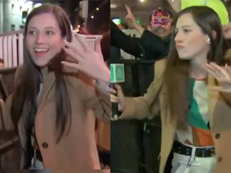 «Se merece el tremendo bono»: periodista se lleva todos los elogios por su prendida cobertura de Año Nuevo