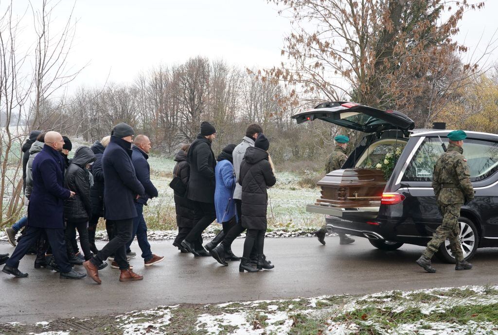 Funeral de víctimas de los misiles que impactaron en Przewodow de Polonia