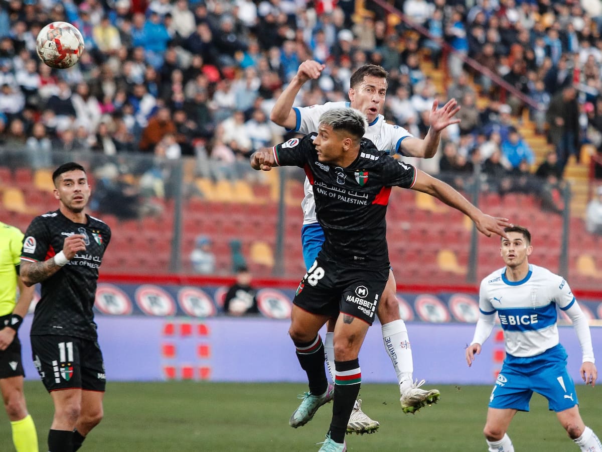 Con golazo de Rossel: la UC iguala ante Palestino y pierde la opción de alcanzar la cima del Campeonato Nacional