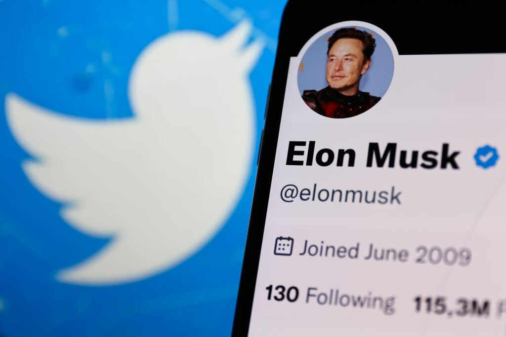 Imagen ilustrativa de Elon Musk en Twitter