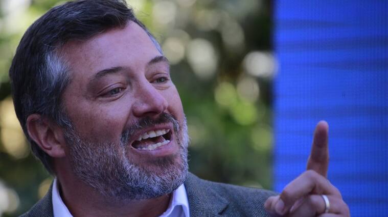 4 de octubre de 2021/SantiagoEl candidato a la Presidencia Sebastian Sichel participa en la presentación de los candidatos de Renovacion Nacional
En la foto Sebastian Sichel
FOTO KARIN POZO/AGENCIA UNO