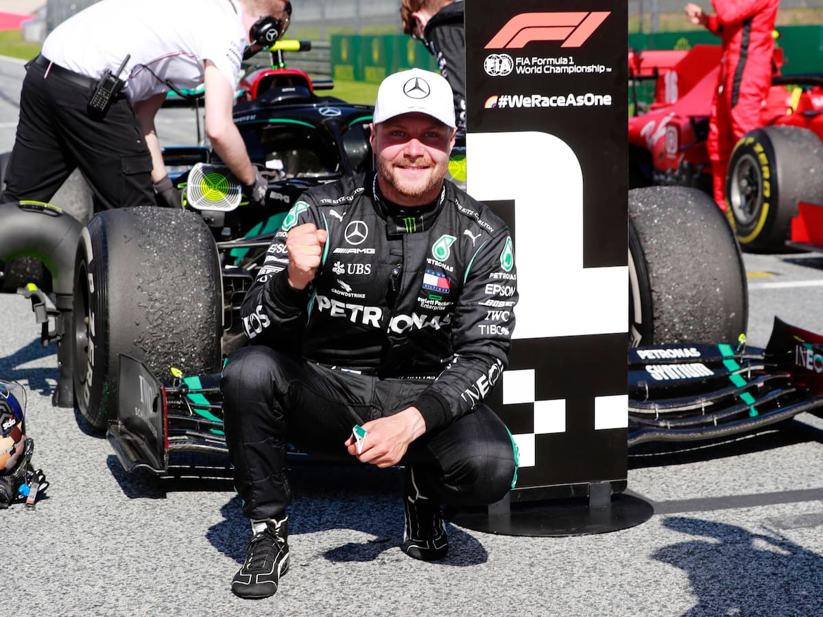 Valtteri Bottas extendió su contrato con Mercedes hasta el 2021
