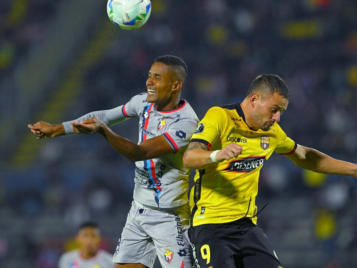 Barcelona de Ecuador vence a El Nacional en un opaco partido de la Copa Libertadores 2025