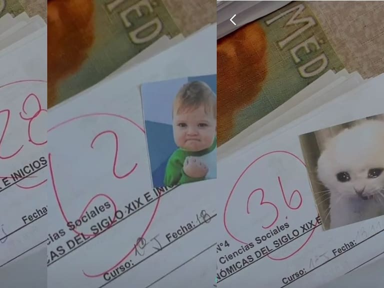 Viral de fin de semestre: profesora de historia califica con memes las pruebas de sus alumnos