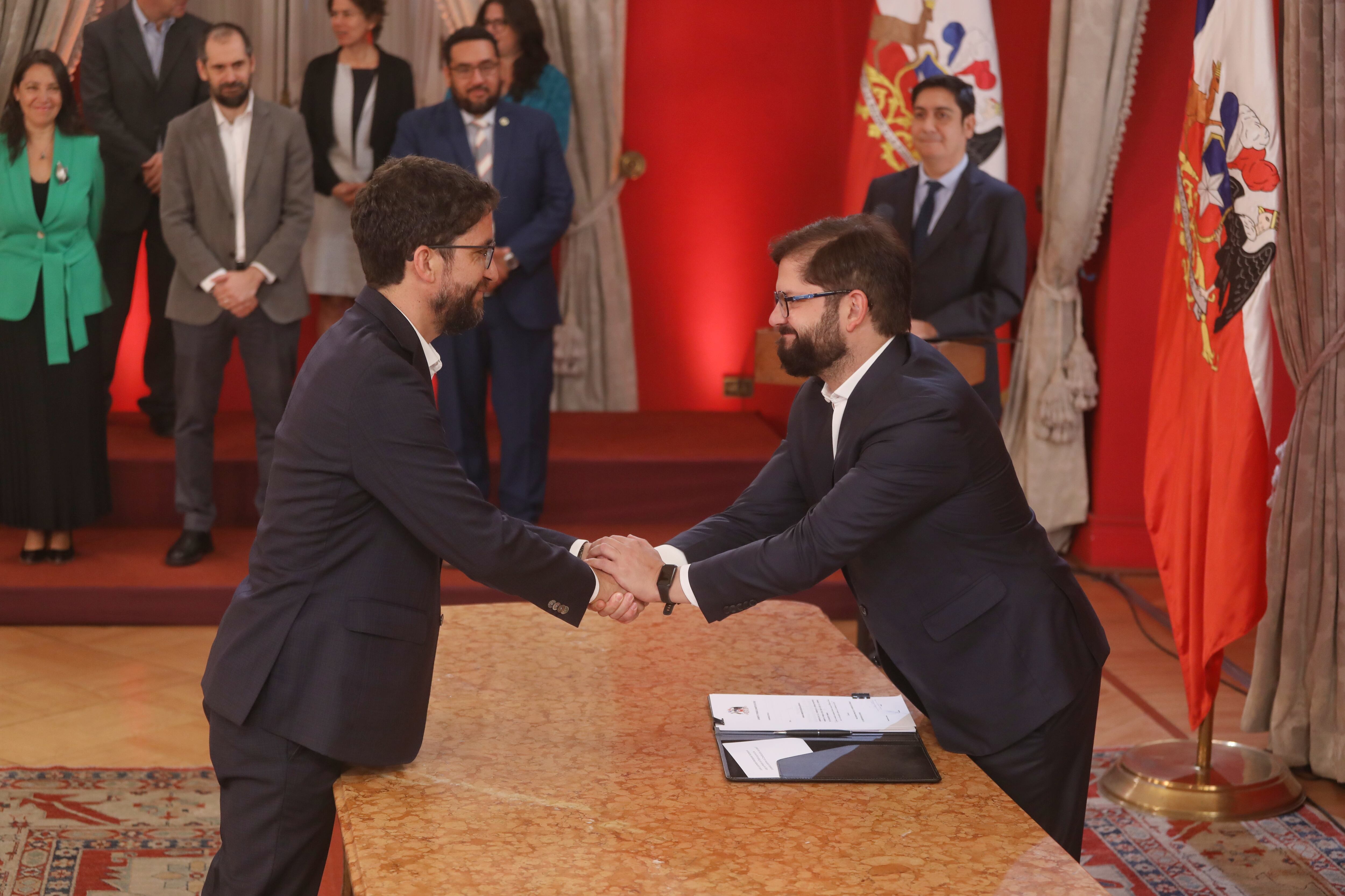Agencia UNO | Giorgio Boccardo asume como ministro del Trabajo y Previsión Social.