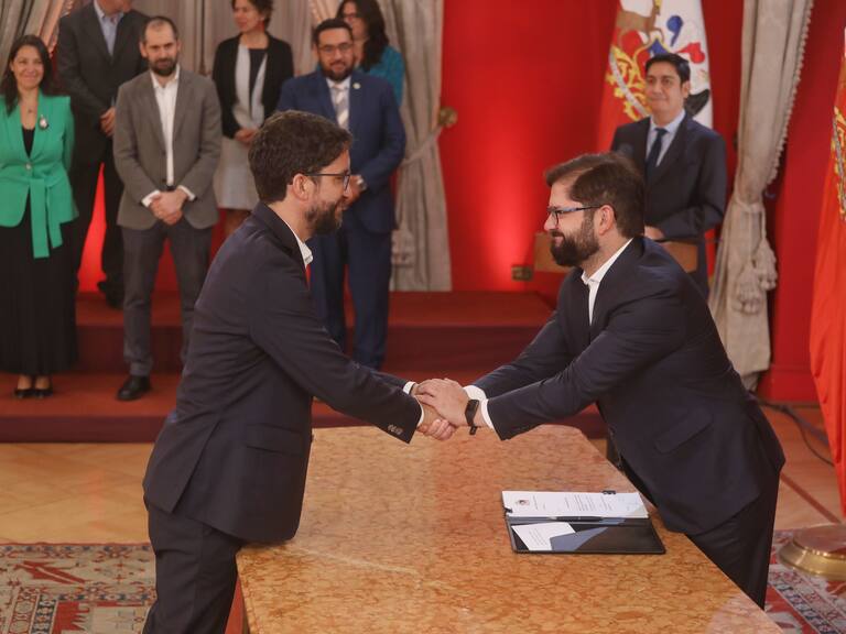 Agencia UNO | Giorgio Boccardo asume como ministro del Trabajo y Previsión Social.