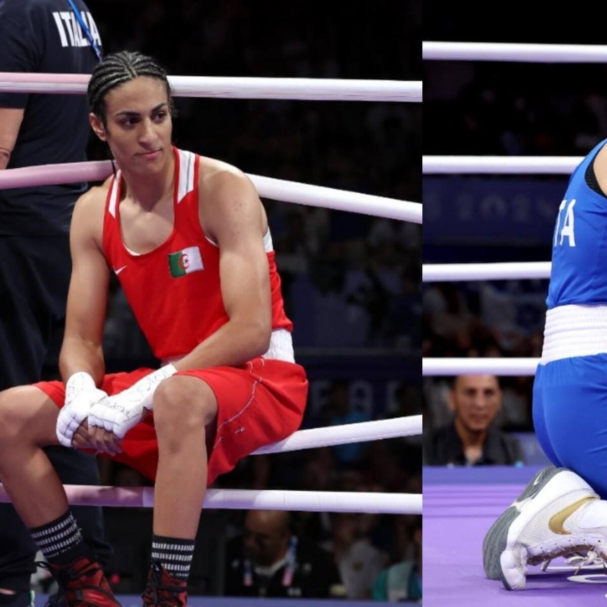 Polémica en París 2024: boxeadora italiana abandona su pelea contra rival que no pasó pruebas de género