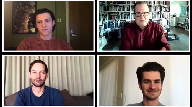 Tom Holland, Tobey Maguire y Andrew Garfield: Los tres Spider-Man se reunieron para hablar de la película