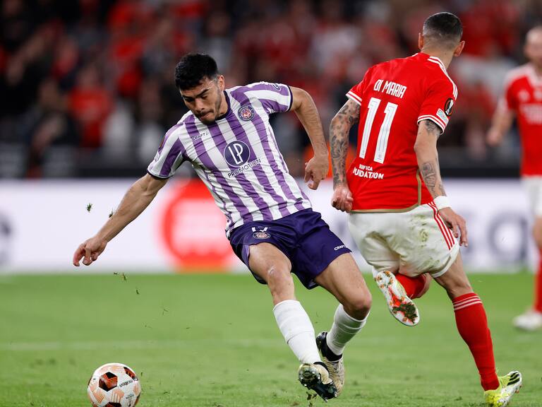 Benfica logra agónico triunfo ante el Toulouse de Gabriel Suazo por los playoffs de la Europa League
