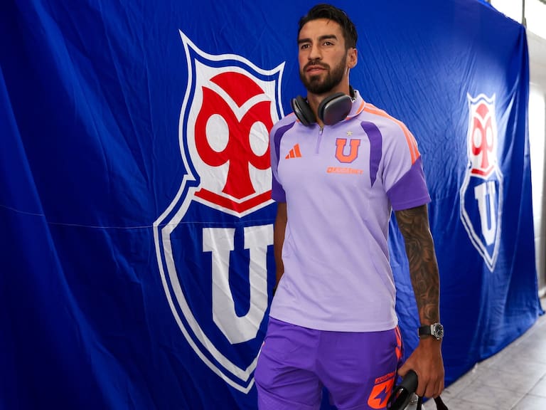Juan Martín Lucero en el Estadio Monumental