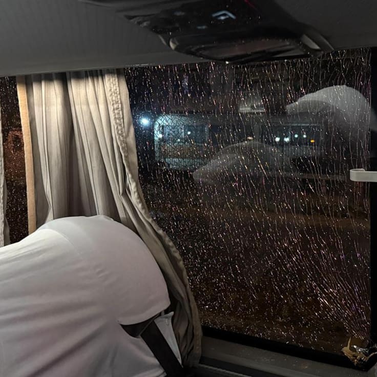 O’Higgins denuncia ataque contra su bus en el Sausalito tras la victoria sobre Everton