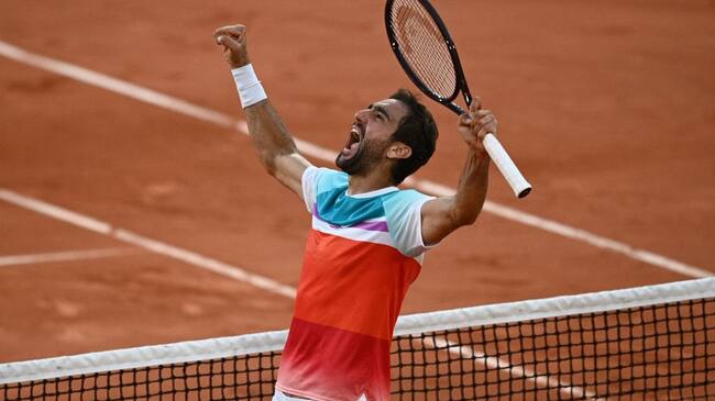Marin Cilic supera una batalla ante Andrey Rublev para meterse en semifinales de Roland Garros