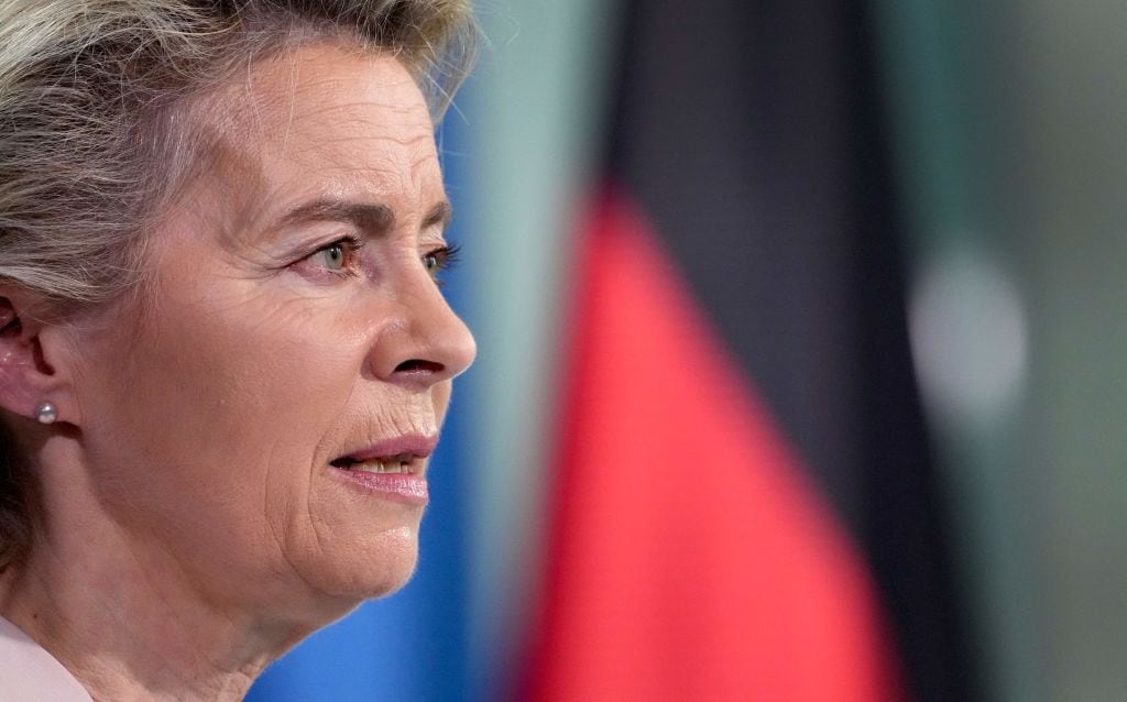 La presidenta de la Comisión Europea, Ursula Von Der Leyen