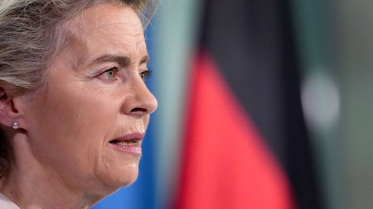 La presidenta de la Comisión Europea, Ursula Von Der Leyen