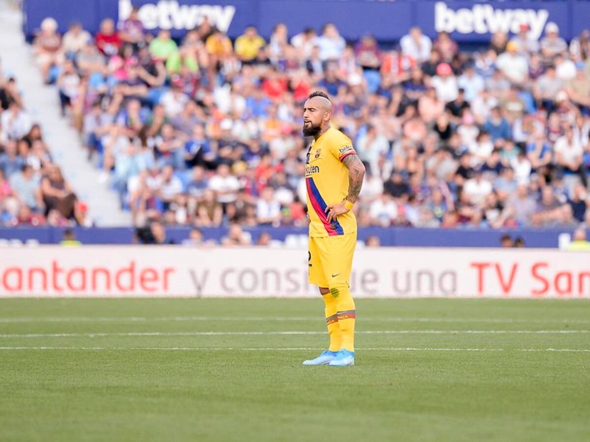 EN VIVO | Arturo Vidal es titular en el FC Barcelona en el regreso de la Liga Española