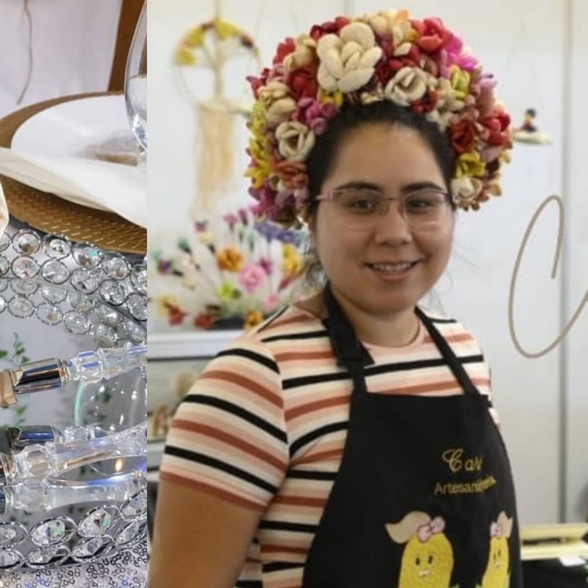 De la feria a Europa: joven de Bajos de Mena exporta artesanías hechas con hojas de choclo