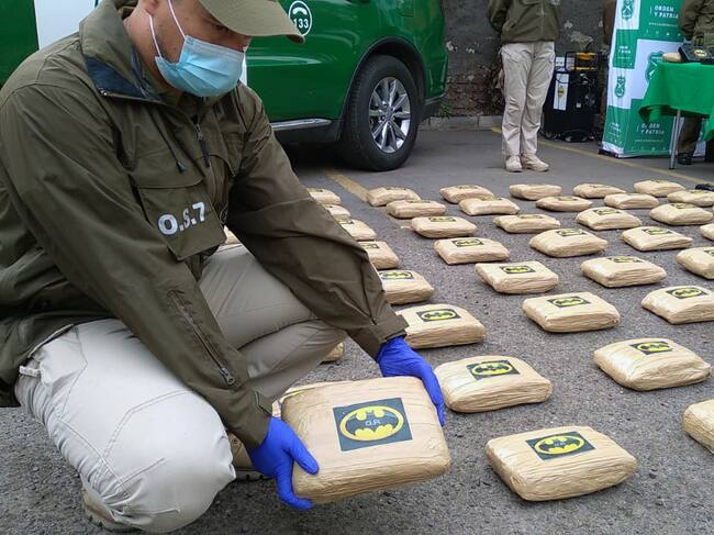 Marihuana incautada / Agencia Uno