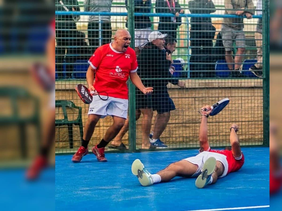 ¡Histórico! La Roja del pádel vence a Brasil y se clasifica entre los mejores 8 primeros del Mundial Seniors