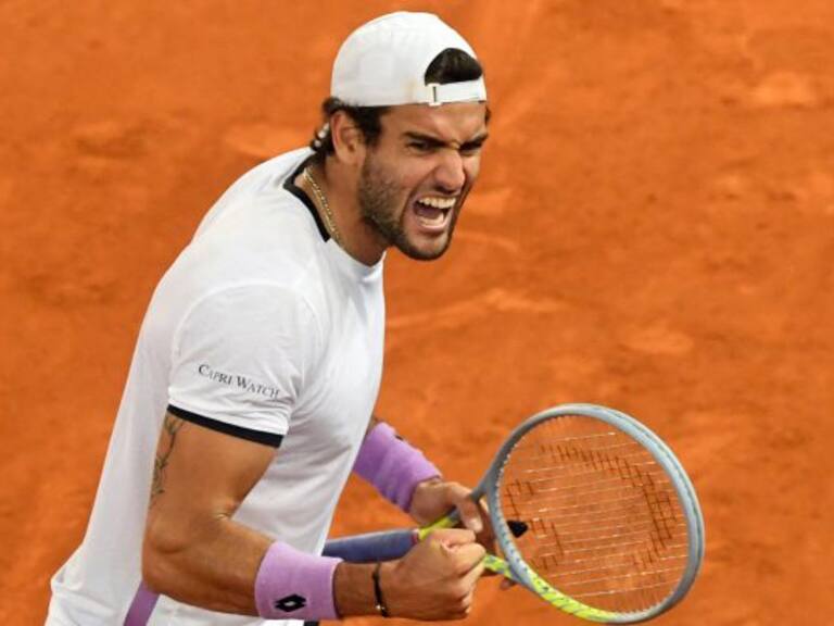 Matteo Berrettini venció con facilidad a Casper Ruud y se metió en la final del Masters 1000 de Roma