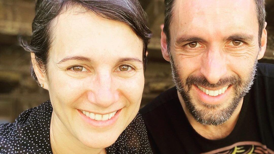 Blanca Lewin y Daniel Matamala