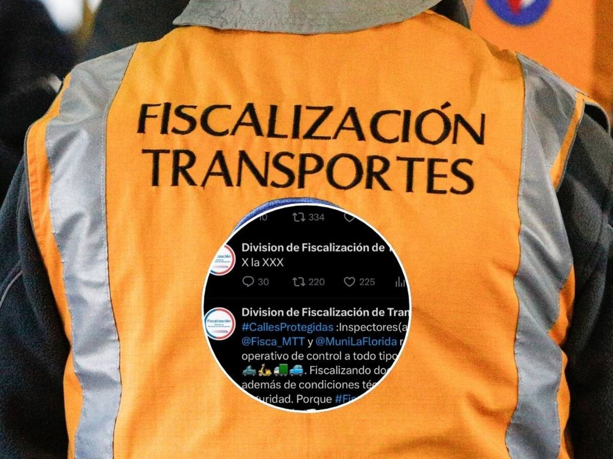 Cuenta oficial de Fiscalización de Transporte de Chile enciende polémica tras responder a video para adultos