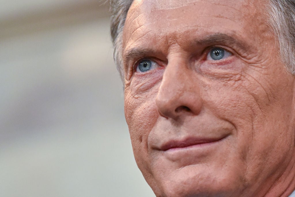 El exmandatario argentino Mauricio Macri