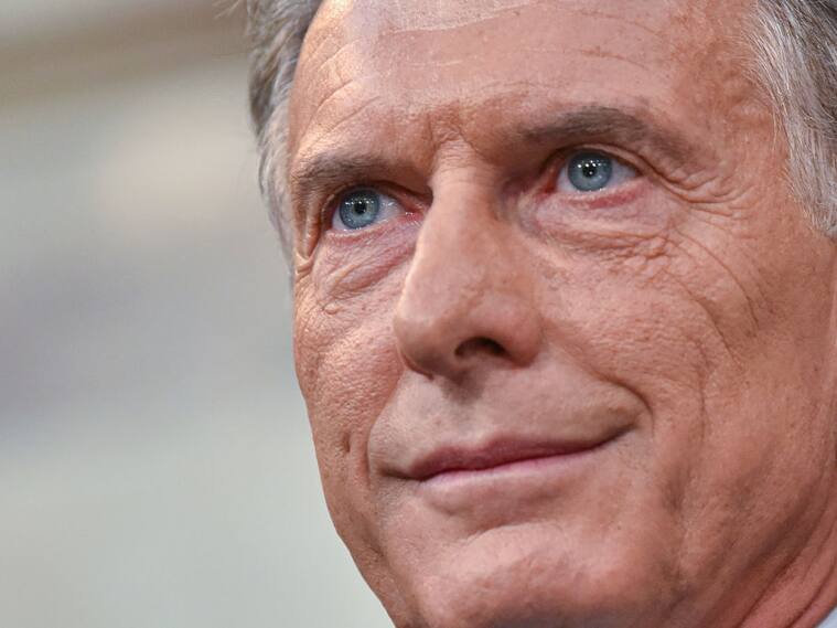 El exmandatario argentino Mauricio Macri