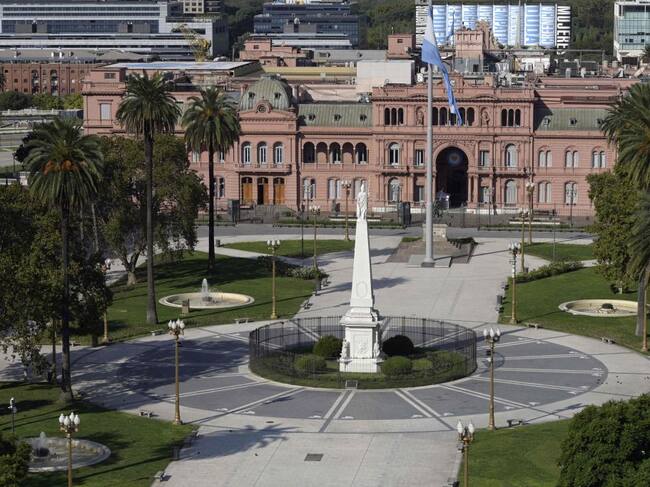 La Plaza de Mayo estuvo vacía en la conmemoración de los 44 años del último golpe civil-militar en Argentina