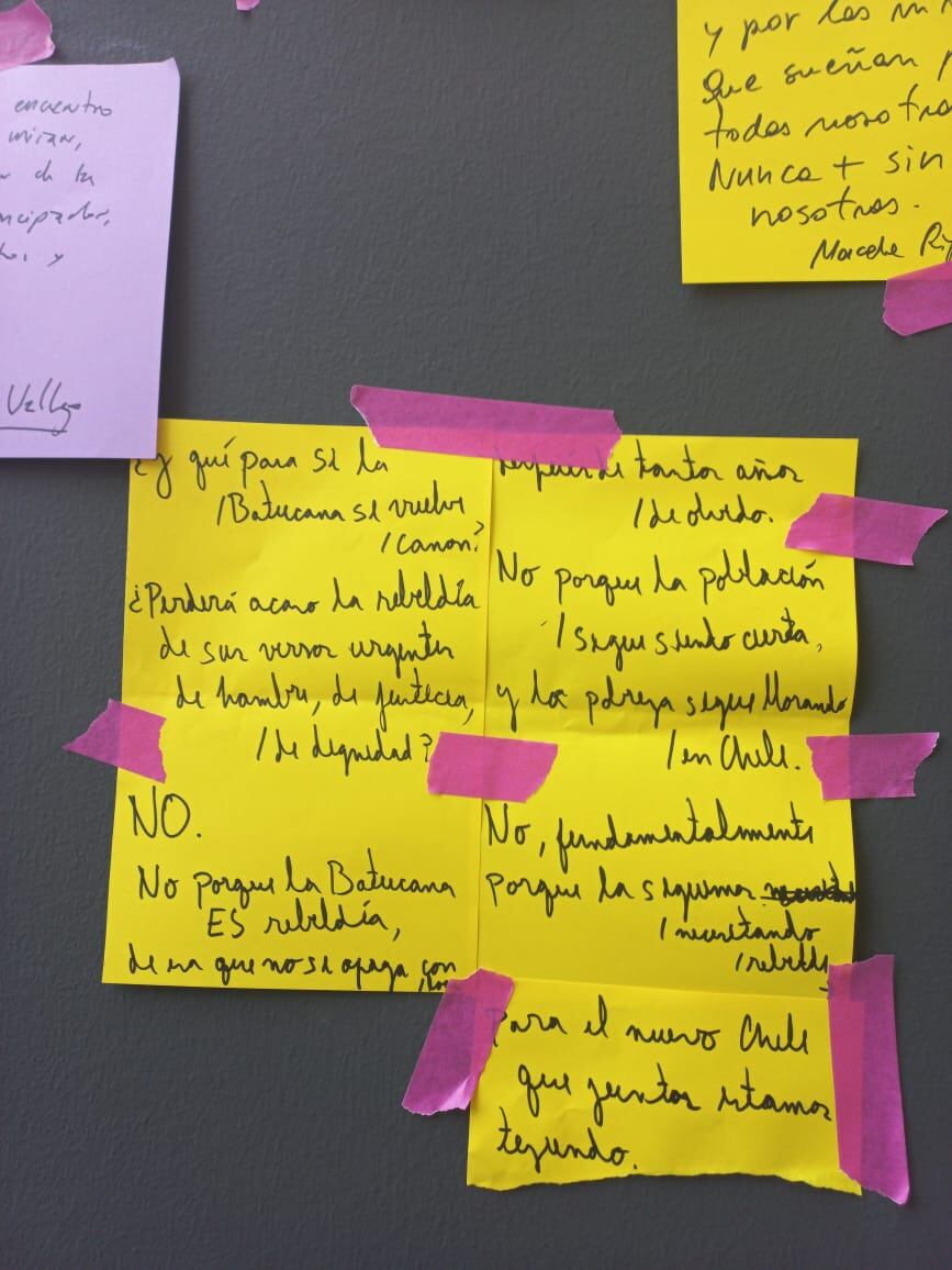 El poema escrito por el Presidente electo Gabriel Boric. / ADN