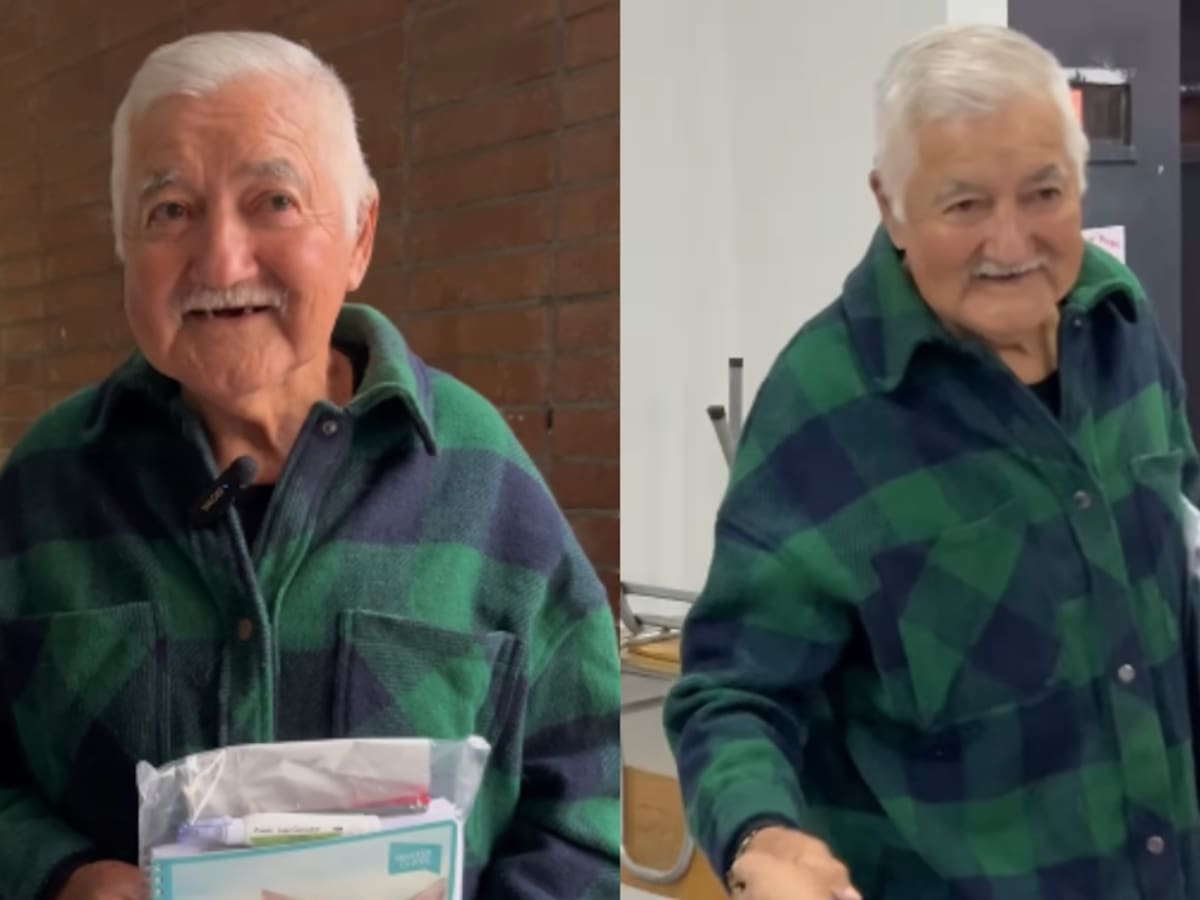 Dejó la escuela siendo un niño y volverá a estudiar a los 78 años para cumplir una meta pendiente