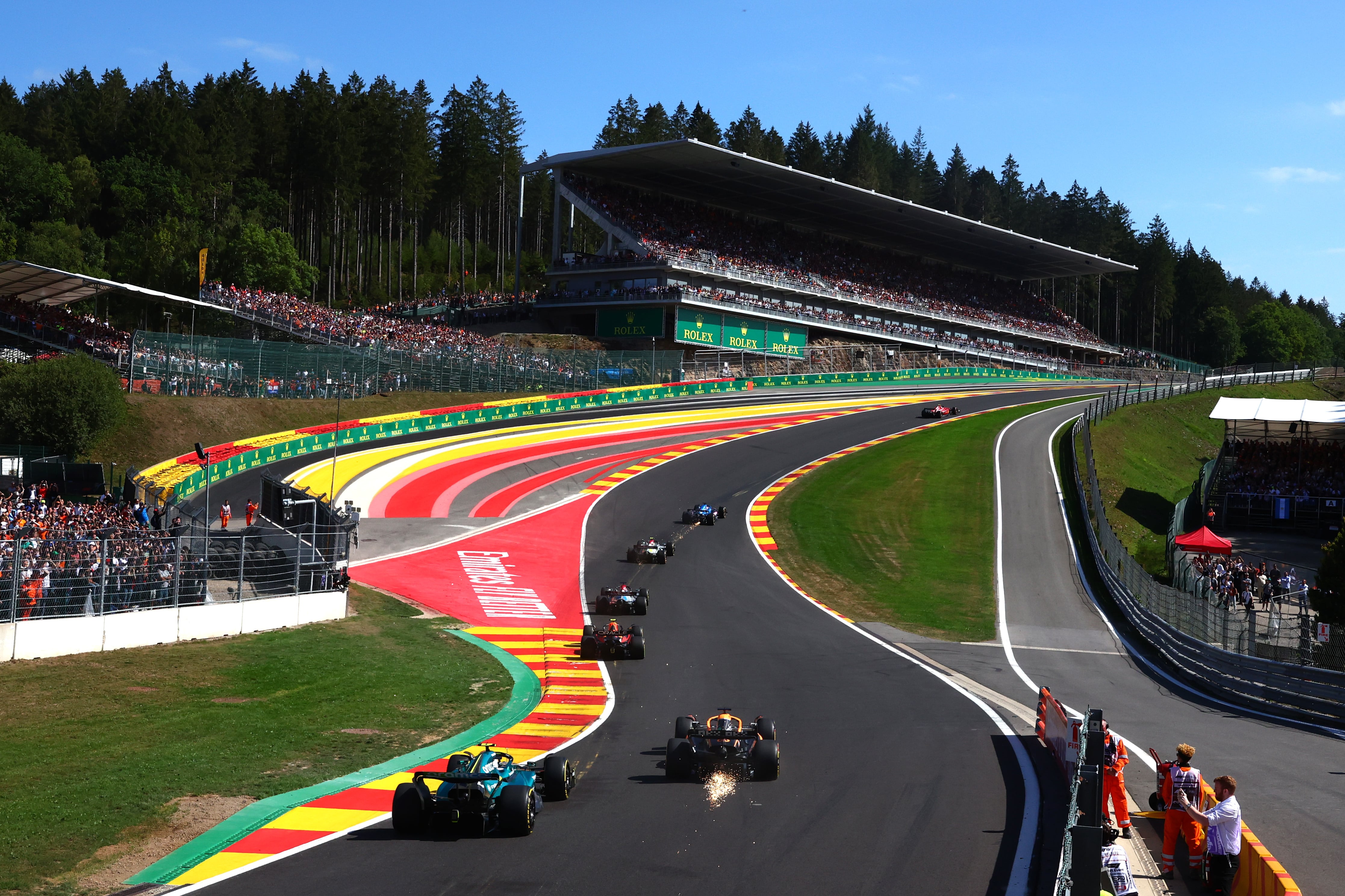 El acuerdo “multi-año” que firmó la Fórmula 1 con el GP de Bélgica | Getty Images