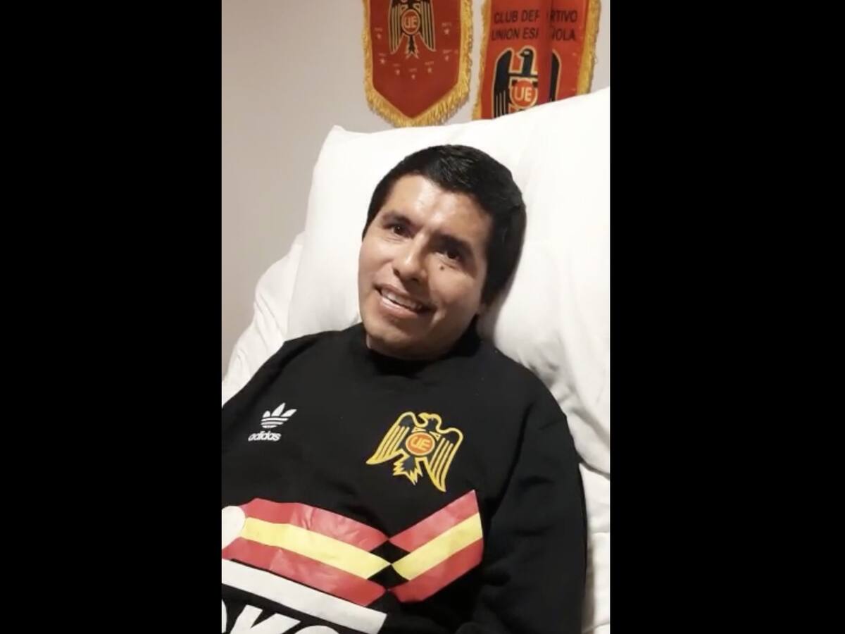 El emotivo mensaje de un hincha de Unión Española con ELA: «Lo más importante es que nunca perdamos la pasión»