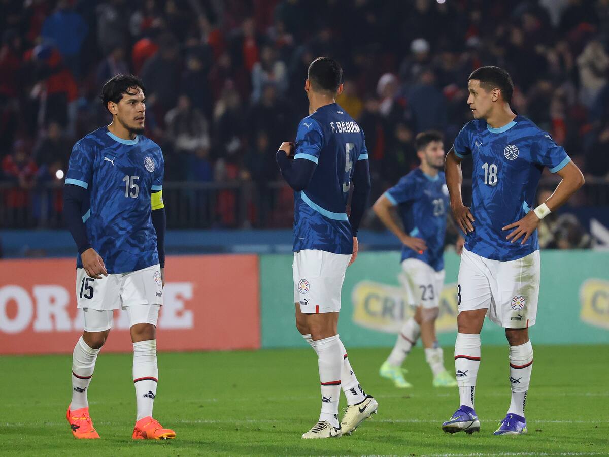 Paraguay sufre una sensible baja para enfrentar a La Roja en las Eliminatorias