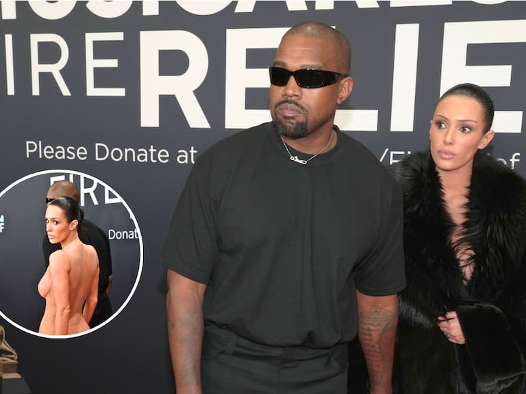 Quién es Bianca Censori, la esposa de Kanye West que causó polémica en los Grammy 2025 al aparecer casi desnuda