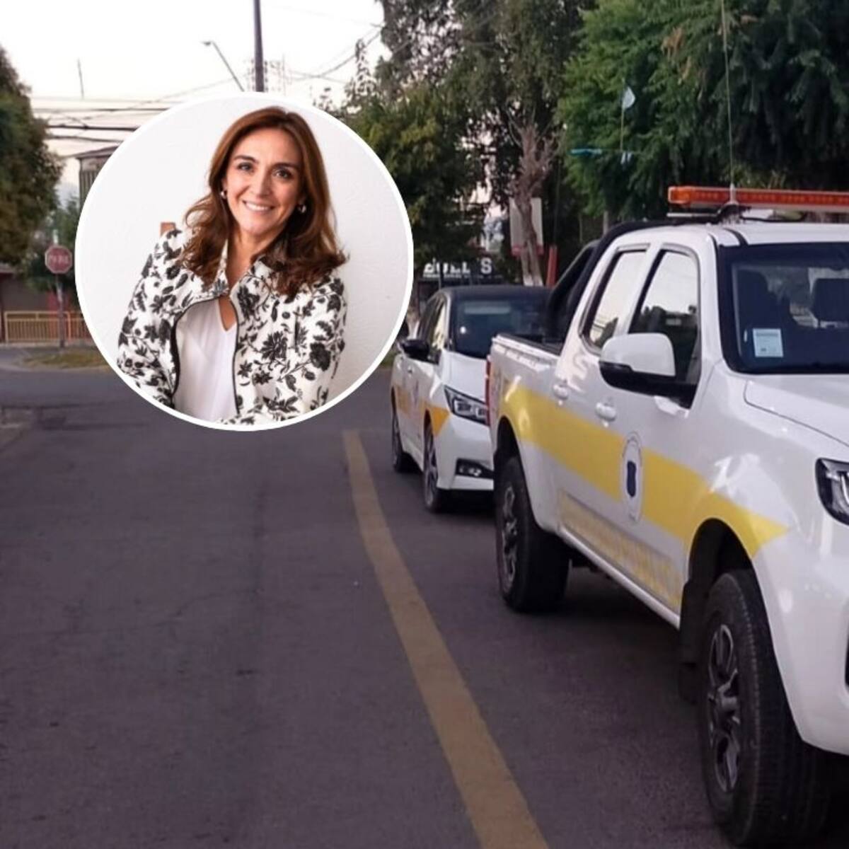 Alcaldesa de El Monte sufre volcamiento mientras inspeccionaba viviendas afectadas por el sistema frontal