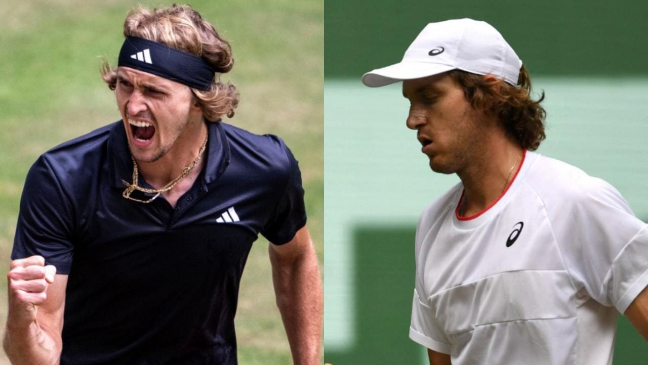 Alexander Zverev cobra revancha ante Nicolás Jarry y elimina al chileno en cuartos de final del ATP de Halle