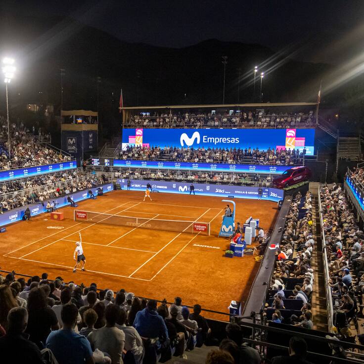 Ya no quedan tenistas chilenos: la programación de los cuartos de final del Chile Open 2025