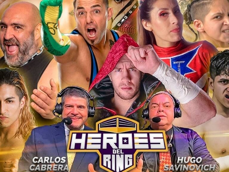 Encabezada por grandes exponentes: evento de lucha libre «Héroes del Ring» se transmitirá por la televisión chilena