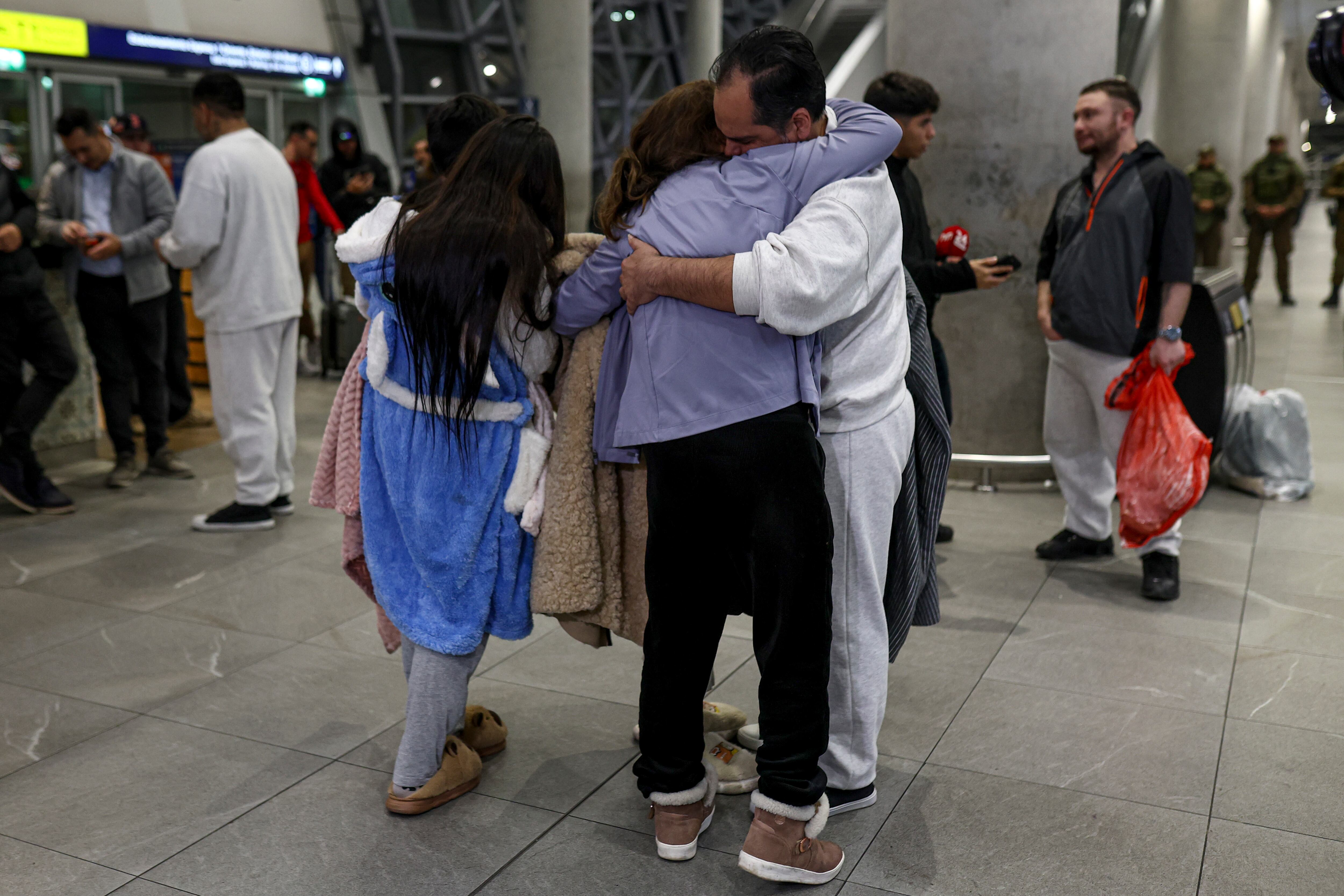 Imagen de archivo del 23 de mayo, cuando 45 personas llegaron a la terminal.
