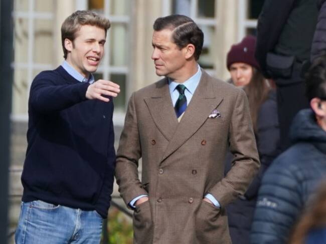 Grabación de The Crown