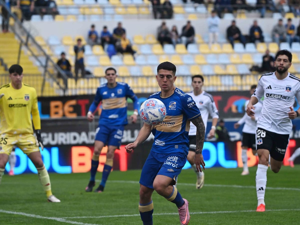 Colo Colo se impone a Everton en una guerra de goles por la fecha 17 de la Liga de Primera