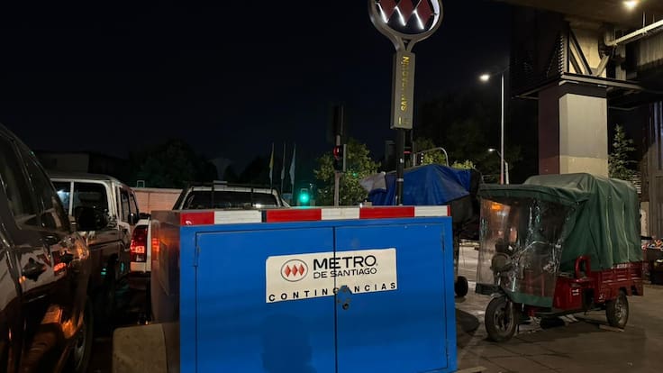 Tren detenido provoca suspensión parcial de 12 estaciones en la Línea 5 del Metro de Santiago