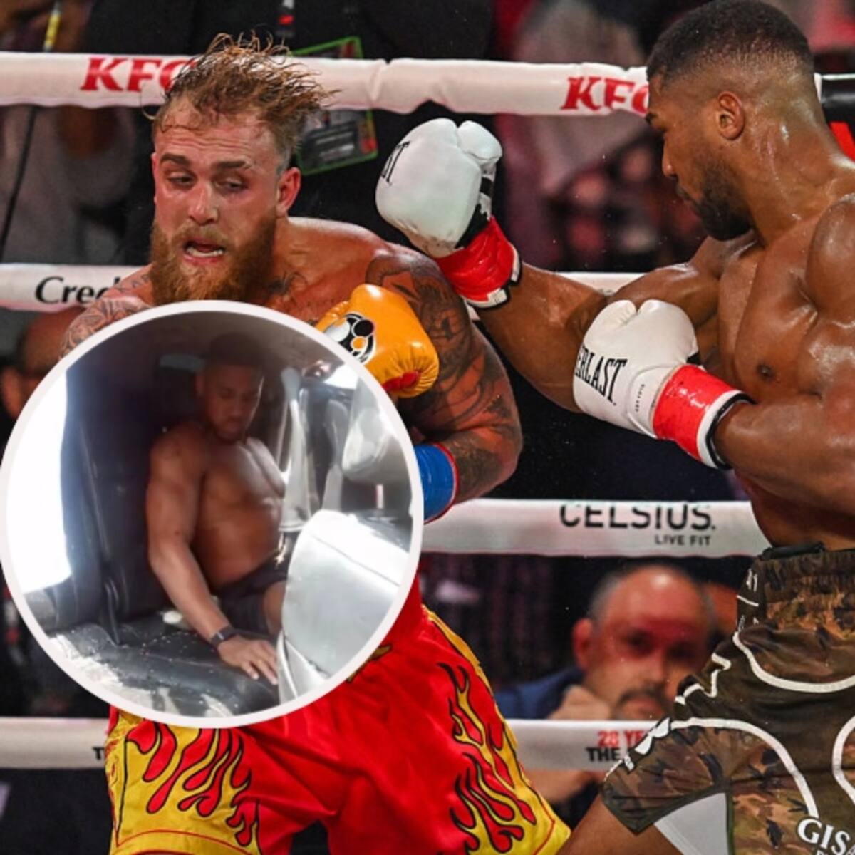 A días de derrotar a Jake Paul: Anthony Joshua sobrevive a grave accidente automovilístico donde murieron dos personas
