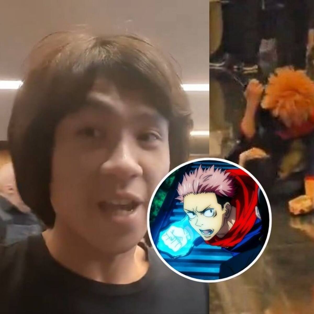Escándalo en Singapur: cosplayer de Yuji Itadori ataca a Amos Yee, delincuente sexual, durante convención de anime