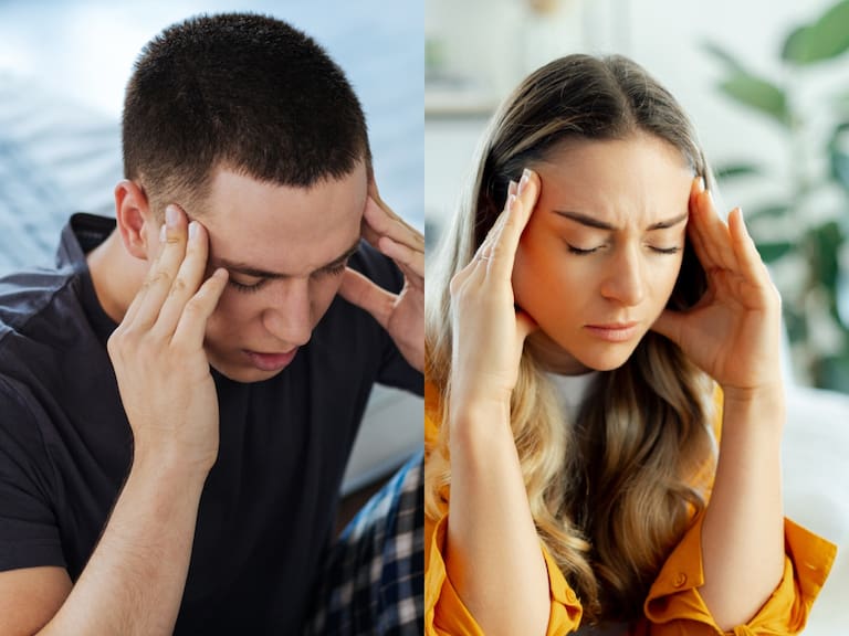 ¿Hombres o mujeres? Estudio revela quiénes sufren más dolores de cabeza y expertos explican la razón